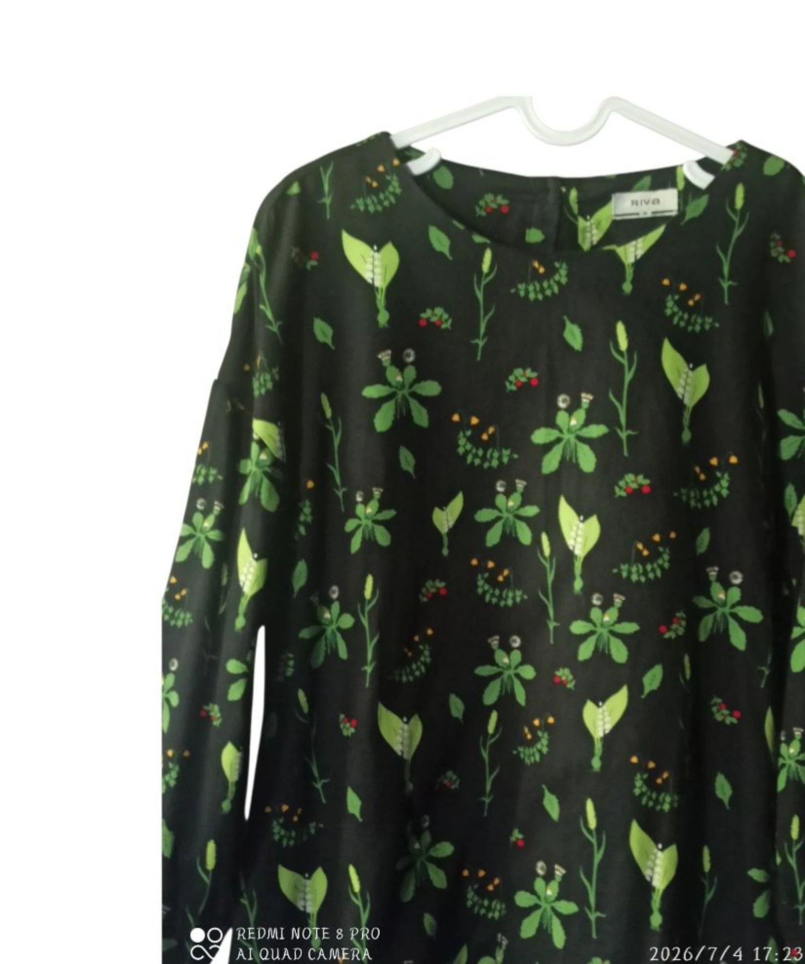 Blusa estampado botánico – photo 8